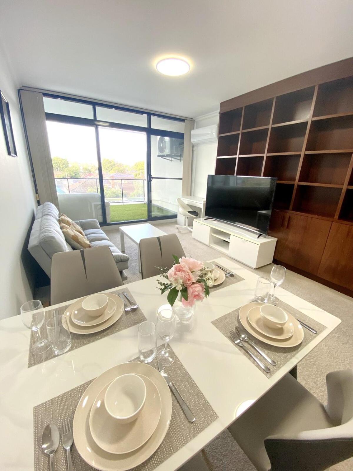 A Cozy 2B2B Apartment Near Airport & Train Station Sídney Exterior foto